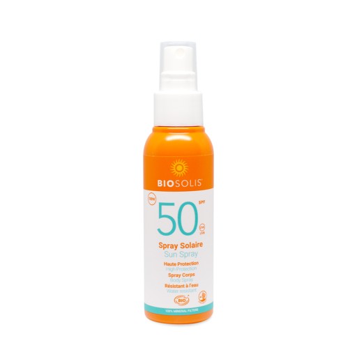 Spray Przeciwsłoneczny Do Ciała Spf 50+ Eco 100 Ml - BIOSOLIS