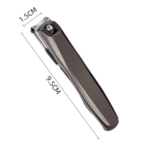 Stainless Steel Nail Clipper Cutter Creative 360° Rotatable Beauty Tool Fin