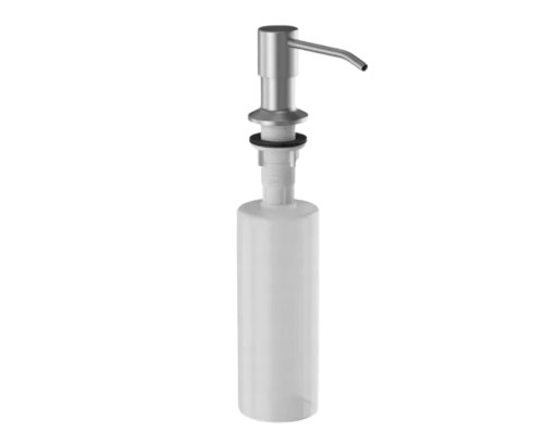 DOZOWNIK NA PŁYN DO MYCIA NACZYŃ MYDŁO ZLEWOZMYWAKA 350ML SREBRNY