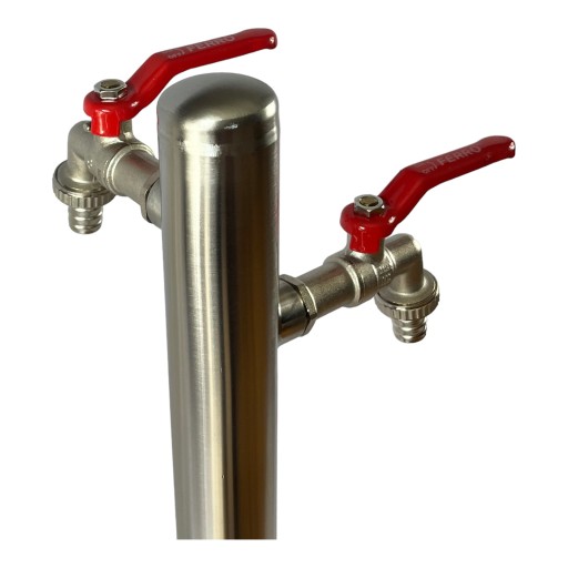 Hydrant ogrodowy SUPER Kran INOX kranik 100CM