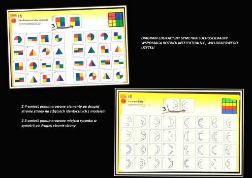 Diagram plansza edukacyjny sucho ścieralny