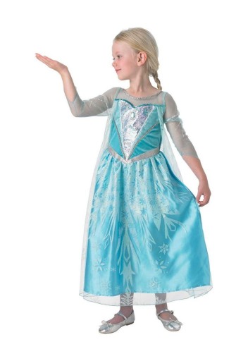 Strój Kraina Lodu Przebranie Elsa Kostium Elsy 128
