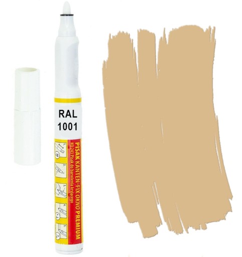 Kanten FIX RAL 1001 beżowy Pisak retuszerski