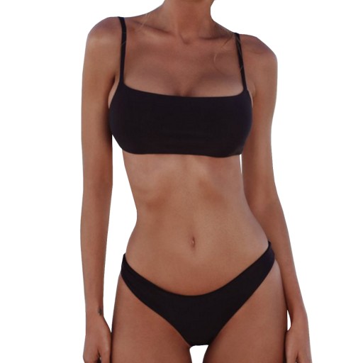 SEXY BIKINI BRAZYLIJSKIE DWUCZĘŚCIOWY STRÓJ KĄPIELOWY KOSTIUM TOP OPASKA L