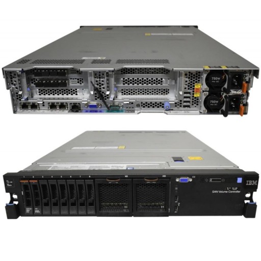 IBM System Storage SAN Volume Controller ohne CPU 0 GB DDR3 1 x Rad 8Bay 2.