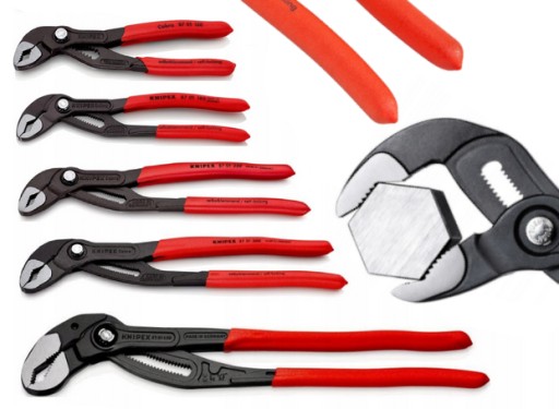 Knipex COBRA 87 01 150 180 250 300 400 5sztuk