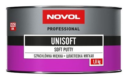 NOVOL UNISOFT SZPACHLÓWKA WYPEŁNIAJĄCA MIĘKKA 1,8k