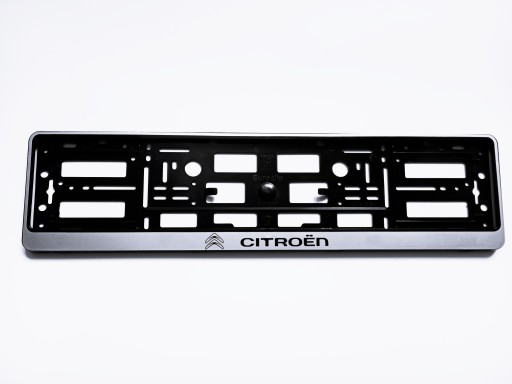 RAMKA Z NAPISEM CITROEN POD REJESTRACJĘ Z ZAWIASEM