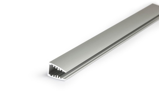 PROFIL DO LED 6MM MIKRO10 NAKŁADANY NA SZYBĘ 1M PLEXI
