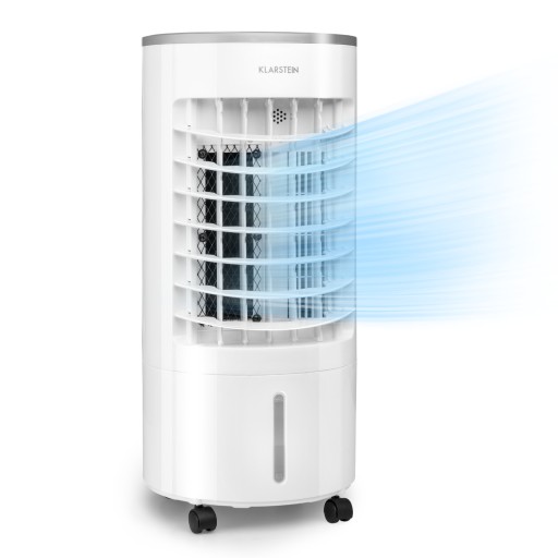 Klimator przenośny wodny 5L pokojowy stojący Klarstein Skypillar 3W1 65 W
