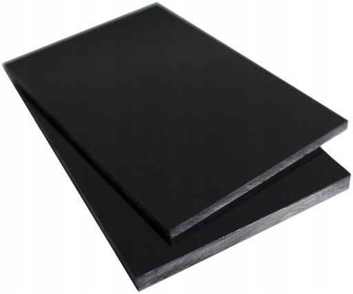PLEXI / PLEKSI CZARNA Na Wymiar - 3mm (Wylewana)