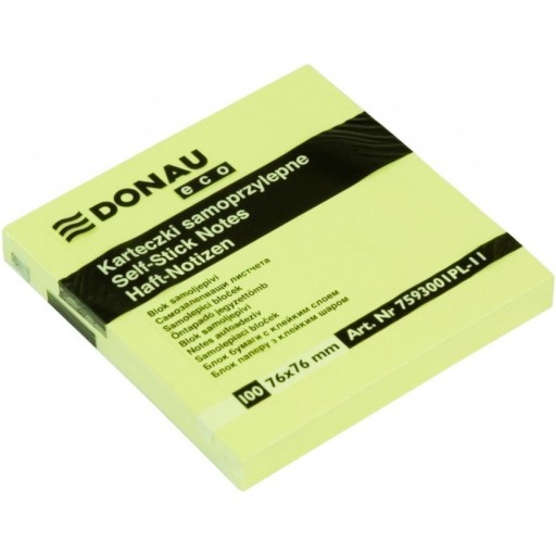 Bloczek samoprzylepny DONAU ECO 76x76mm