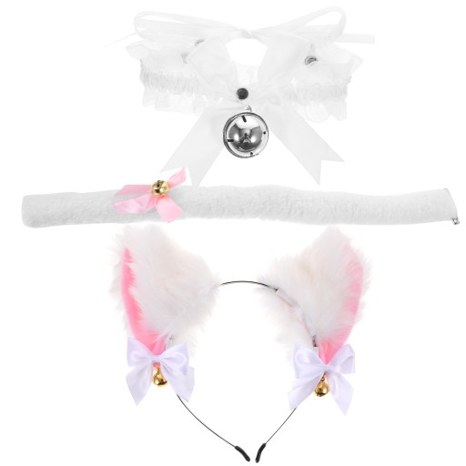 ZWIERZĄT COSPLAY PROP Opaska z uszami kota tail party
