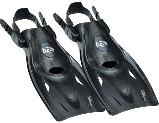 TUSA PŁETWY PASKOWE UF-21 REGULOWANE M 36-42 BLK