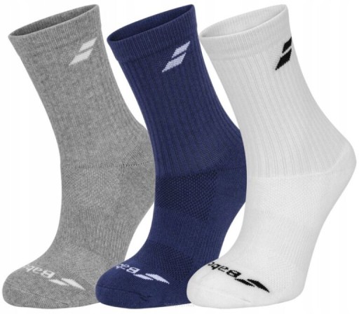 Skarpety tenisowe Babolat 3 PAIRS PACK 43/46
