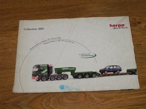 Katalog Herpa 2001