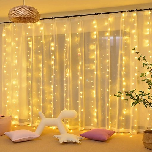 LED lampa słoneczna zewnętrzna wodoodporna kurtyn