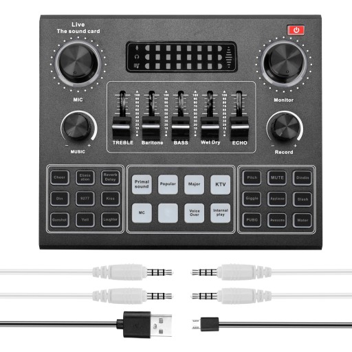 V9 Audio Zestaw słuchawkowy USB Mikrofon