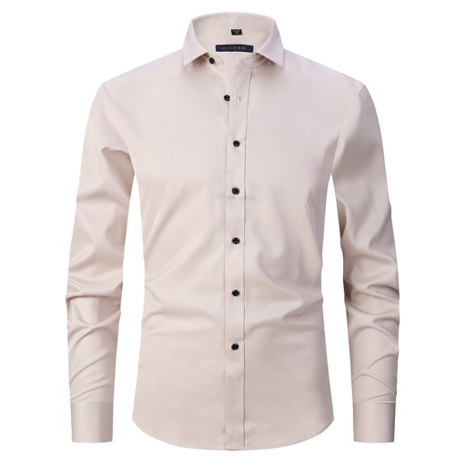 KOSZULA Męska Elegancka Slim Fit GŁADKA KLASYCZNA