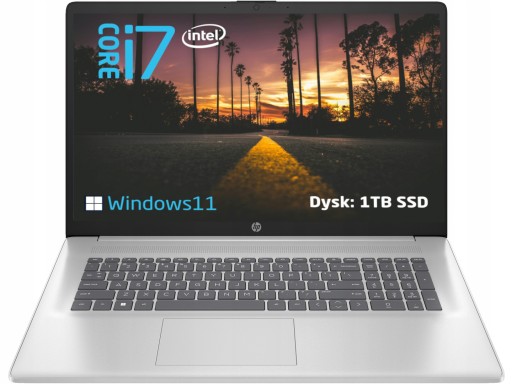 HP 17 i7-13 GEN 32GB 1TB SSD 17.3