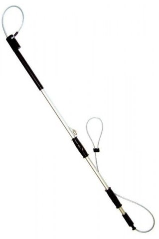 Chwytak /poskrom/ na agresywne psy z otwieraną pętlą 152 cm. Do 350 kg.