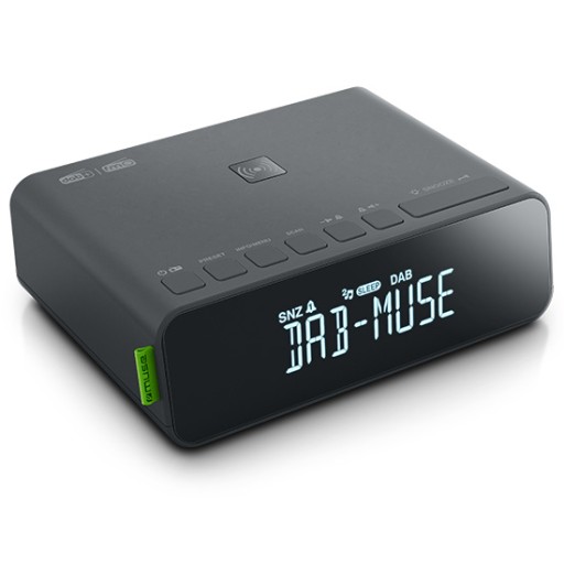 RADIOBUDZIK FM DAB DAB+ ALARM RADIO ZEGAR AUX MUSE M-175 DBI