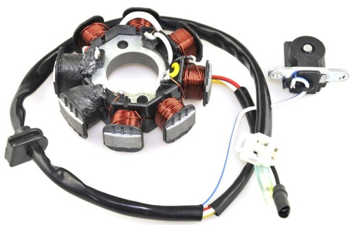 STATOR MAGNETA 8 CEWEK SKUTER GY6-50 139QMB