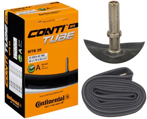 Dętka rowerowa Continental 26x1,75-2,5 mtb AV 40mm samochodowy