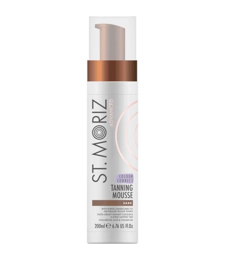 St.Moriz advanced tanning mousse pianka dark 200ml
