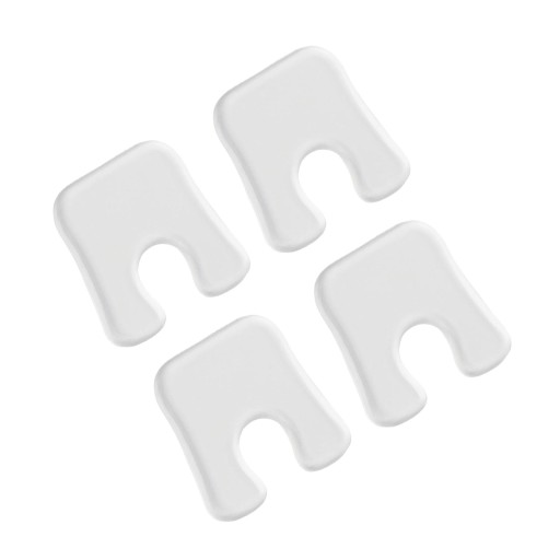 4x u shape Callus Pads Foot Callus Pads Clear
