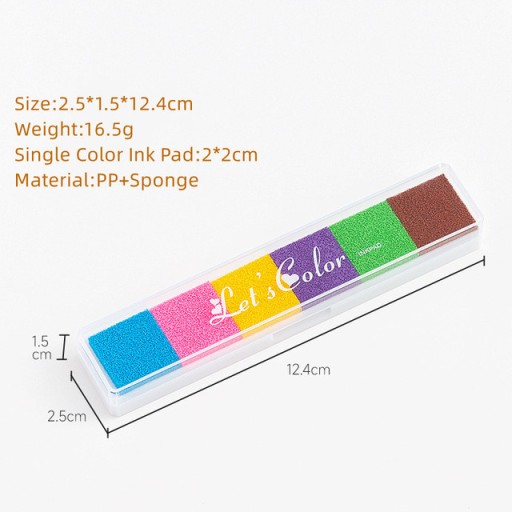 Styl 4 6 kolorów Mini Craft odcisk atramentowy kol