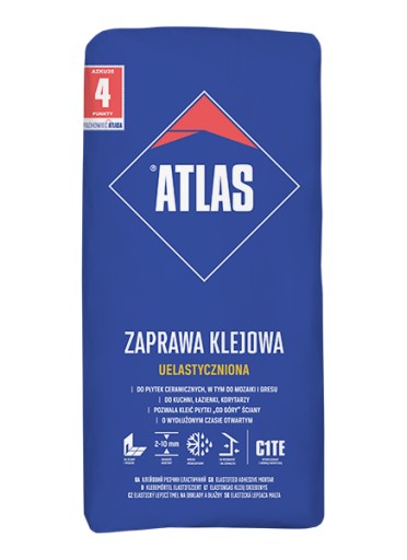 ATLAS ZAPRAWA KLEJOWA UELASTYCZNIONA 25 kg
