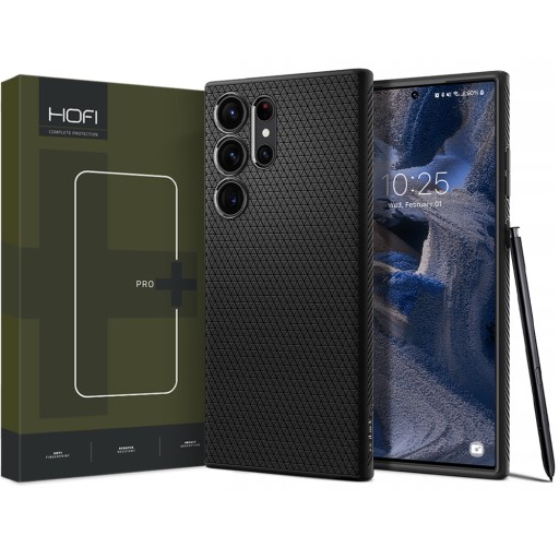SPIGEN ETUI CASE NA - GALAXY S23 ULTRA + SZKŁO UV