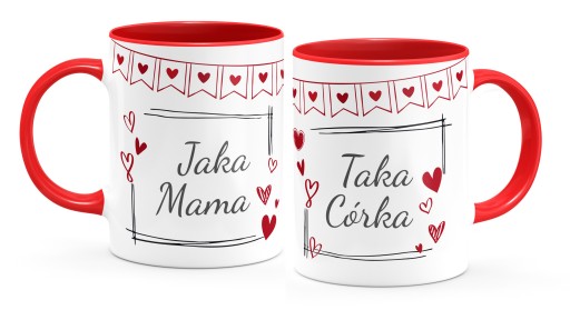 Czerwony kubek jaka matka taka córka