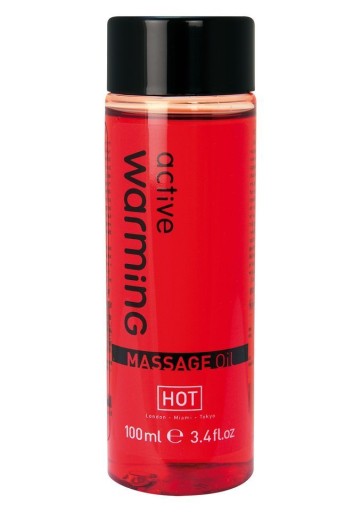 ROZPALAJĄCY OLEJEK DO MASAŻU ACTIVE WARMING 100ml