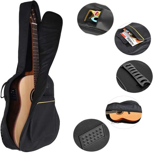 POKROWIEC ETUI FUTERAŁ TORBA DO GITARY, DO 39-41''