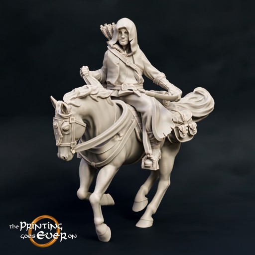 Ranger with Bow Mounted The Printing Goes Ever On