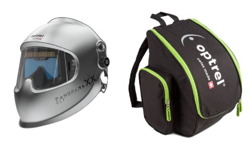 OPTREL PANORAMAXX CLT ISOFIT przyłbica + plecak