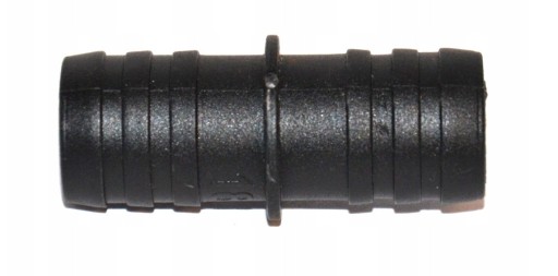 1X ZŁĄCZKI ŁĄCZNIK DWÓJNIK PLAST. DO WĘŻY 18 mm 18x18