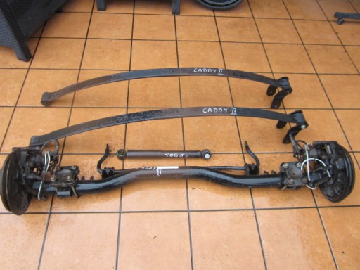 VW CADDY 2K5 LIFT BELKA TYŁ OŚ 2K5500051 RESOR PODWÓJNY
