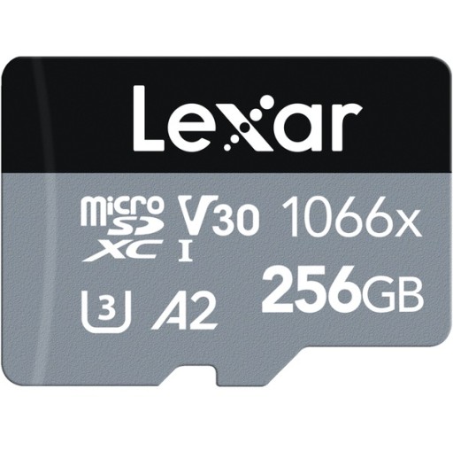 LEXAR PRO microSDXC 256GB 1066x UHS-I V30 U-3