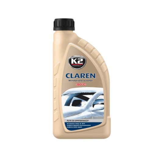 KONCENTRAT K2 CLAREN PŁYN DO SPRYSKIWACZY -80°C 1L