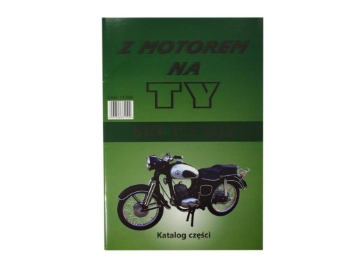 WYKAZ CZĘŚCI SCHEMAT Z MOTOREM NA TY SHL 175 M11