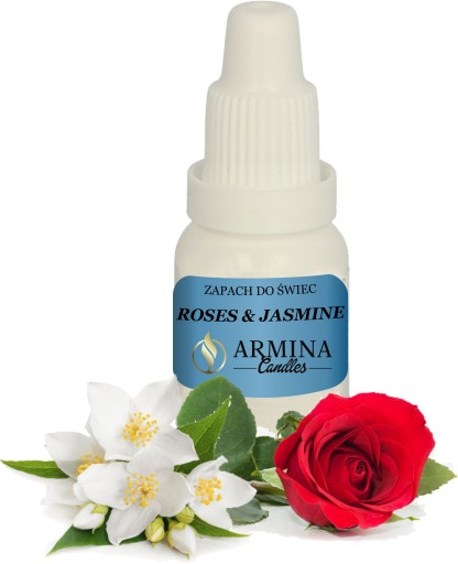 ZAPACH ROSES &JASMINE DO ŚWIEC PARAFINY 10 ML