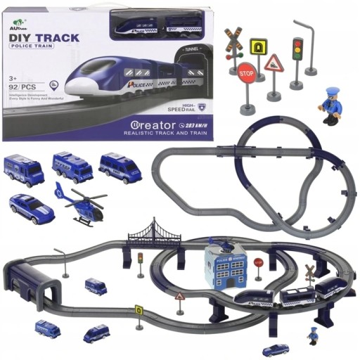 Kolejka elektryczna Autree DIY Track Fire Rescue