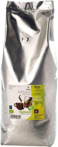 KAWA ZIARNISTA ARABICA WYSOKOGÓRSKA 1 kg OXFAM