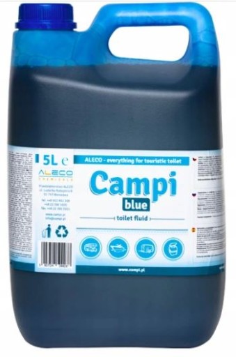 PŁYN DO TOALET TURYSTYCZNYCH CAMPI BLUE 5L ToiToi