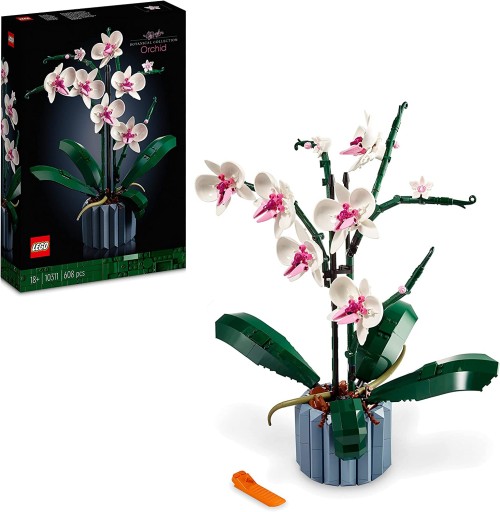LEGO CREATOR EXPERT ORCHIDEA KWIAT STORCZYK KWIATEK W DONICZCE DEKORACJA