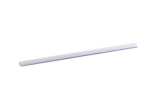 Listwy wsuwane grzbiety 6mm 50 sztuk białe