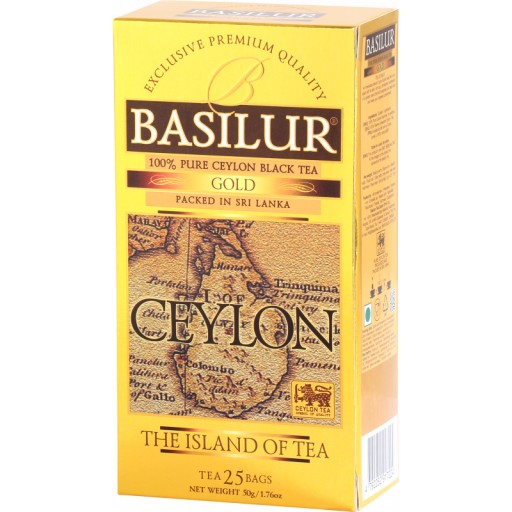 BASILUR PURE CEYLON BLACK TEA GOLD